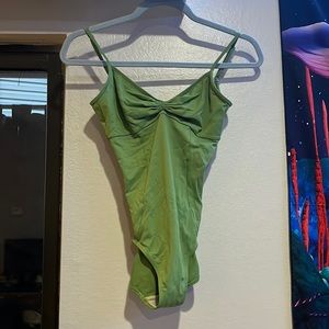 Green Camisole Leotard 🩰💚